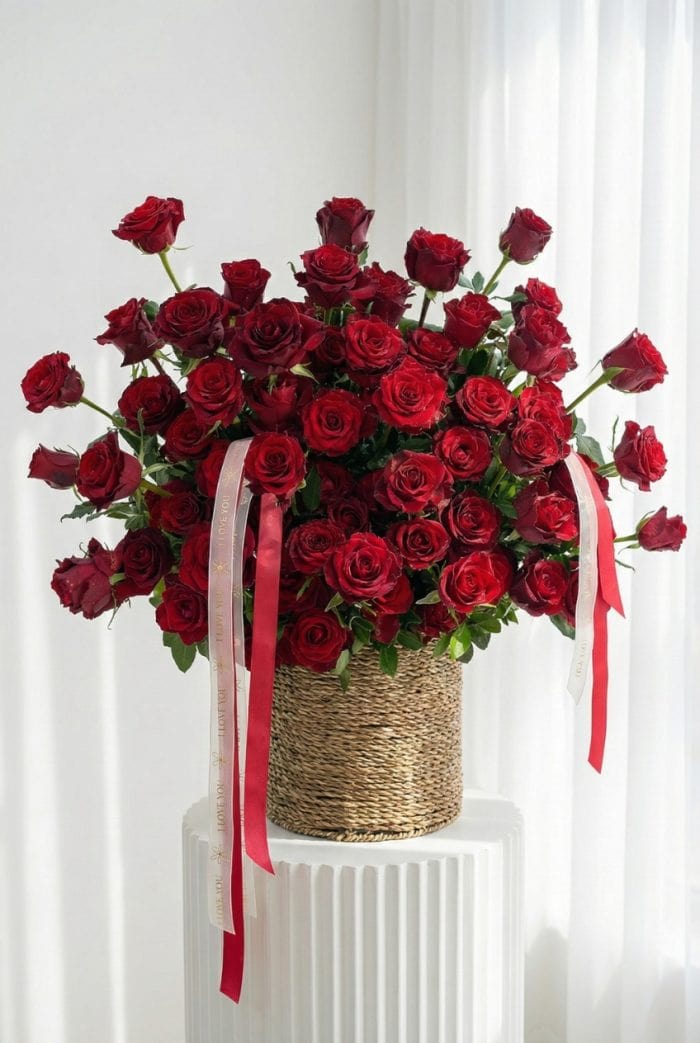 سبد گل رز کد 3027 - Image 1