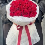 دسته گل رز 20 عددی کد 2023