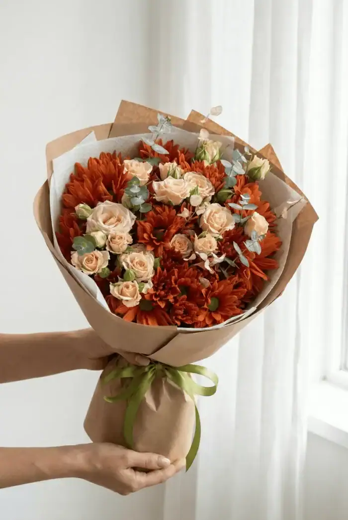 دسته گل روجا کد 3038 - Image 1