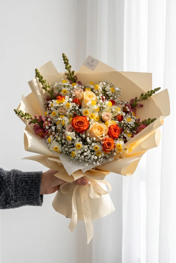 دسته گل آیریس کد 1018 - Image 1