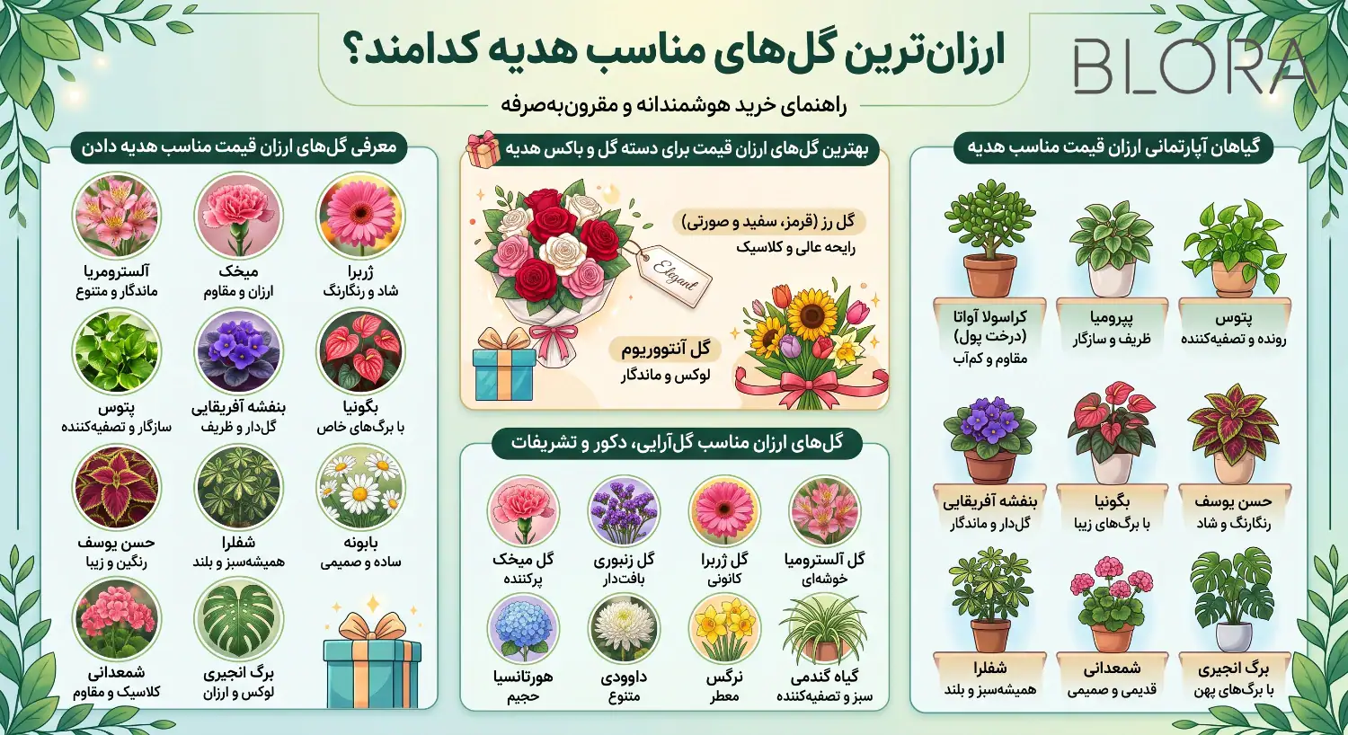 ارزان ترین گل