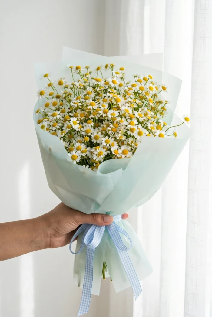 دسته گل بابونه کد 3061 - Image 1