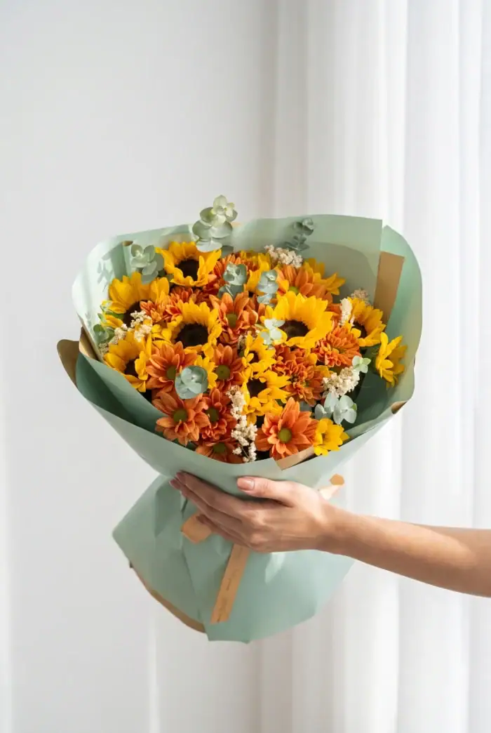 دسته گل ملورین کد 3072 - Image 1